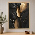 Tablou decorativ, Cc-D-Ah-1013 70 x 95, Canvas, Cadru: 100% LEMN (Grosime: 18 mm), Multicolor