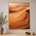 Tablou decorativ, Cc-D-Ah-1016 70 x 95, Canvas, Cadru: 100% LEMN (Grosime: 18 mm), Multicolor