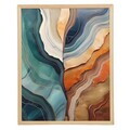 Tablou decorativ, Cc-D-Ah-1017 70 x 95, Canvas, Cadru: 100% LEMN (Grosime: 18 mm), Multicolor