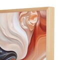 Tablou decorativ, Cc-D-Ah-1018 45 x 60, Canvas, Cadru: 100% LEMN (Grosime: 18 mm), Multicolor