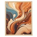 Tablou decorativ, Cc-D-Ah-1019 45 x 60, Canvas, Cadru: 100% LEMN (Grosime: 18 mm), Multicolor
