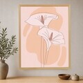 Tablou decorativ, Cc-D-Ah-1029 70 x 95, Canvas, Cadru: 100% LEMN (Grosime: 18 mm), Multicolor