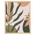 Tablou decorativ, Cc-D-Ah-1032 45 x 60, Canvas, Cadru: 100% LEMN (Grosime: 18 mm), Multicolor