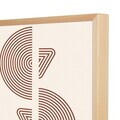 Tablou decorativ, Cc-D-Ah-1036 70 x 95, Canvas, Cadru: 100% LEMN (Grosime: 18 mm), Multicolor