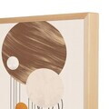 Tablou decorativ, Cc-D-Ah-1039 70 x 95, Canvas, Cadru: 100% LEMN (Grosime: 18 mm), Multicolor