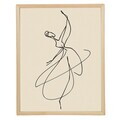 Tablou decorativ, Cc-D-Ah-1042 45 x 60, Canvas, Cadru: 100% LEMN (Grosime: 18 mm), Multicolor