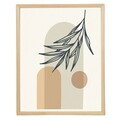 Tablou decorativ, Cc-D-Ah-1044 45 x 60, Canvas, Cadru: 100% LEMN (Grosime: 18 mm), Multicolor