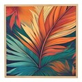 Tablou decorativ, Cc-K-Ah-1002, Canvas, Cadru: 100% LEMN (Grosime: 18 mm), Multicolor