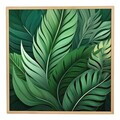 Tablou decorativ, Cc-K-Ah-1004, Canvas, Cadru: 100% LEMN (Grosime: 18 mm), Multicolor