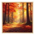 Tablou decorativ, Cc-K-Ah-1008, Canvas, Cadru: 100% LEMN (Grosime: 18 mm), Multicolor