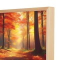 Tablou decorativ, Cc-K-Ah-1008, Canvas, Cadru: 100% LEMN (Grosime: 18 mm), Multicolor