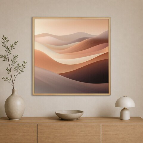 Tablou decorativ, Cc-K-Ah-1010, Canvas, Cadru: 100% LEMN (Grosime: 18 mm), Multicolor