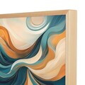 Tablou decorativ, Cc-K-Ah-1011, Canvas, Cadru: 100% LEMN (Grosime: 18 mm), Multicolor
