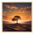 Tablou decorativ, Cc-K-Ah-1015, Canvas, Cadru: 100% LEMN (Grosime: 18 mm), Multicolor
