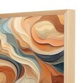 Tablou decorativ, Cc-K-Ah-1016, Canvas, Cadru: 100% LEMN (Grosime: 18 mm), Multicolor