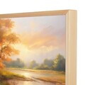 Tablou decorativ, Cc-K-Ah-1019, Canvas, Cadru: 100% LEMN (Grosime: 18 mm), Multicolor