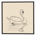 Tablou decorativ, Cc-K-Sy-1025, Canvas, Cadru: 100% LEMN (Grosime: 18 mm), Multicolor
