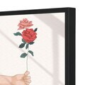 Tablou decorativ, Cc-K-Sy-1031, Canvas, Cadru: 100% LEMN (Grosime: 18 mm), Multicolor