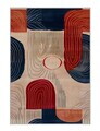 Covor, BSR-2, 100x180 cm, Bumbac/Poliester, Multicolor