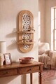 Raft de perete, Hanah Home, Artmtkwll5, 26x70x13 cm, MDF, Stejar