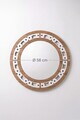Oglinda decorativa, Hanah Home, Artmtkwll7, MDF, Wenge