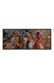 Tablou decorativ, Artsmdfyty54-7033, Lemn masiv, MDF, Multicolor