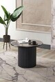 Masuta de cafea, Hanah Home, Boston, 70x42x70 cm, Metal, Negru