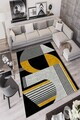 Covor, W707, 140x220 cm, Poliester, Negru