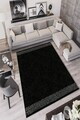 Covor, W735, 180x280 cm, Poliester, Negru