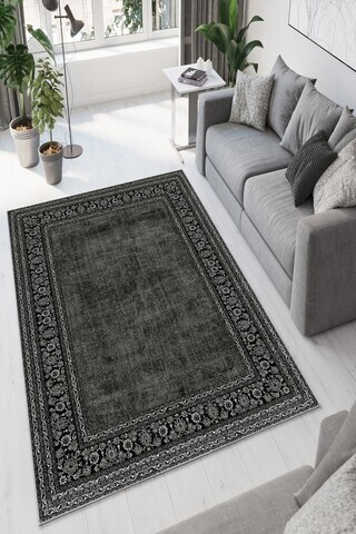 Covor, W755, 160x230 cm, Poliester, Antracit