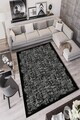 Covor, W757, 160x230 cm, Poliester, Negru