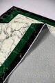 Covor, W848, 100x200 cm, Poliester, Negru/Verde