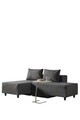 Coltar, Atelier del Sofa, 218NVD1112, Metal, Gri inchis