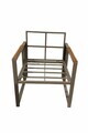 Set mobilier de gradina, Hanah Home, Fatsa 2+1+1, Metal, Gri