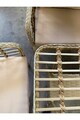 Set mobilier de gradina, Hanah Home, Manolya, ALUMINIU, Bej