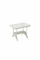 Set mobilier de gradina, Hanah Home, Manolya, ALUMINIU, Gri inchis
