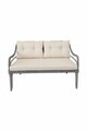 Set mobilier de gradina, Hanah Home, Fiori, ALUMINIU, Crem