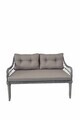 Set mobilier de gradina, Hanah Home, Fiori, ALUMINIU, Gri