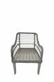 Set mobilier de gradina, Hanah Home, Fiori, ALUMINIU, Bej