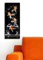Tablou decorativ, 3070C-46, PÂNZĂ DIN PIELE ÎNTOARSĂ, 30 x 70 cm, Multicolor