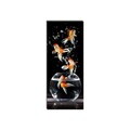 Tablou decorativ, 3070C-46, PÂNZĂ DIN PIELE ÎNTOARSĂ, 30 x 70 cm, Multicolor