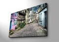 Tablou decorativ, 70100C-013, PÂNZĂ DIN PIELE ÎNTOARSĂ, 70 x 100 cm, Multicolor