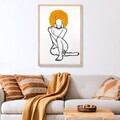 Pictură decorativă, Y001-S01, Lemn, Lemn (Grosime: 3 cm, Multicolor