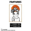 Pictură decorativă, Y002-L01, Lemn, Lemn (Grosime: 3 cm, Multicolor