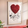 Pictură decorativă, Y010-L01, Lemn, Lemn (Grosime: 3 cm, Multicolor
