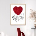Pictură decorativă, Y010-S01, Lemn, Lemn (Grosime: 3 cm, Multicolor