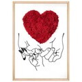 Pictură decorativă, Y010-S01, Lemn, Lemn (Grosime: 3 cm, Multicolor