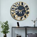 Ceas de perete, 5050softms011, MDF, ø50 cm, Multicolor