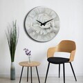Ceas de perete, 5050softms014, MDF, ø50 cm, Multicolor