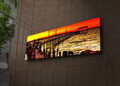 Tablou decorativ cu lumina LED, 3090İACT-46, PÂNZĂ DIN PIELE ÎNTOARSĂ, 30 x 90 cm, Multicolor